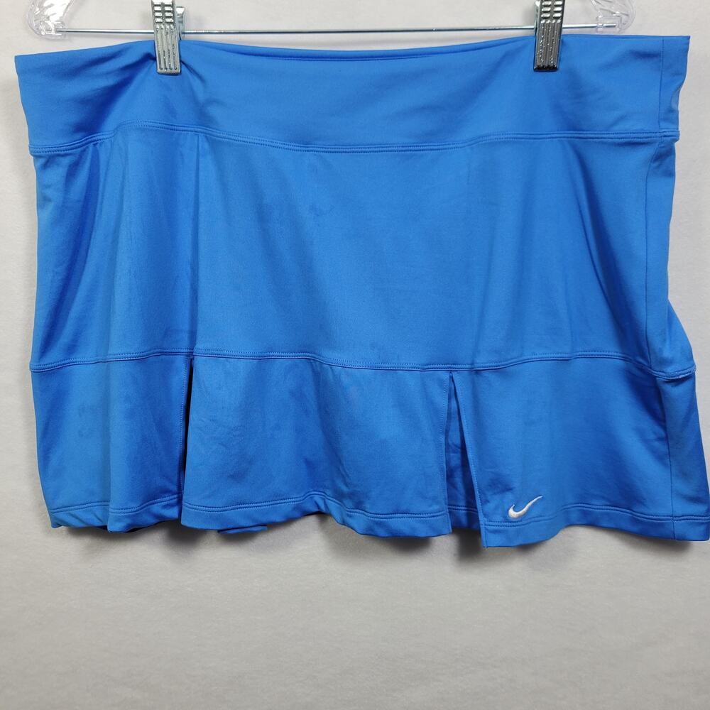 Nike Dri-Fit Women's Blue Golf, Tennis Skort Size XL 73025-1173 - Picture 2 of 7